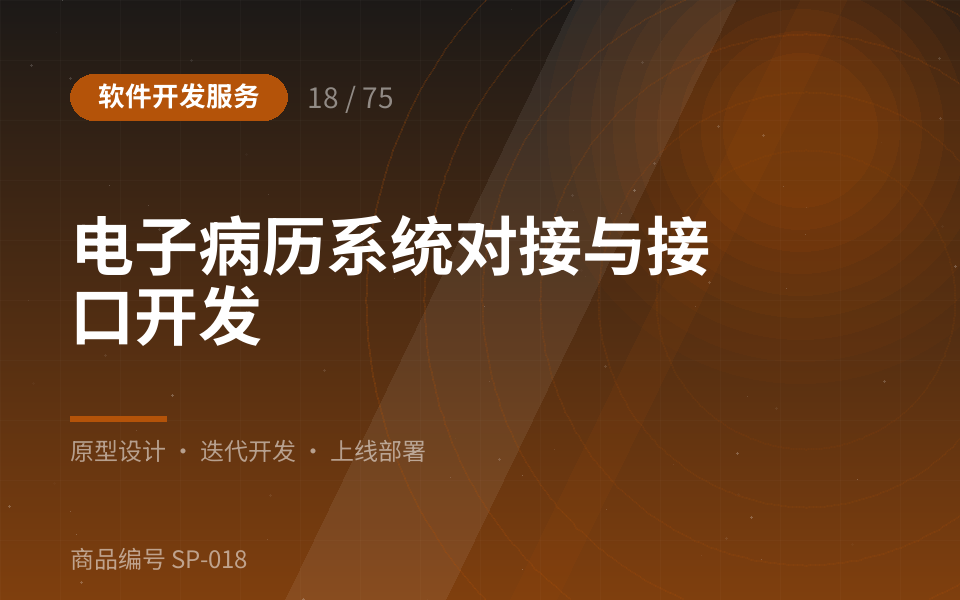 电子病历系统对接与接口开发